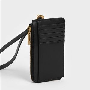Charles and Keith zip around card holder